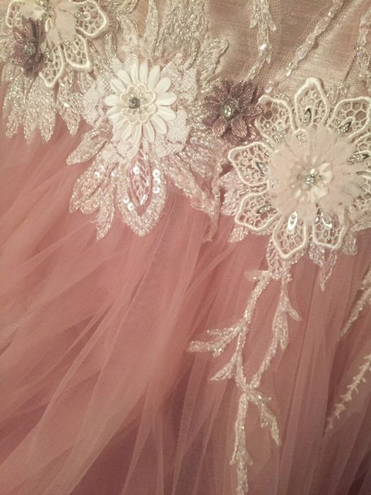 Rochie Loulou roz pudra