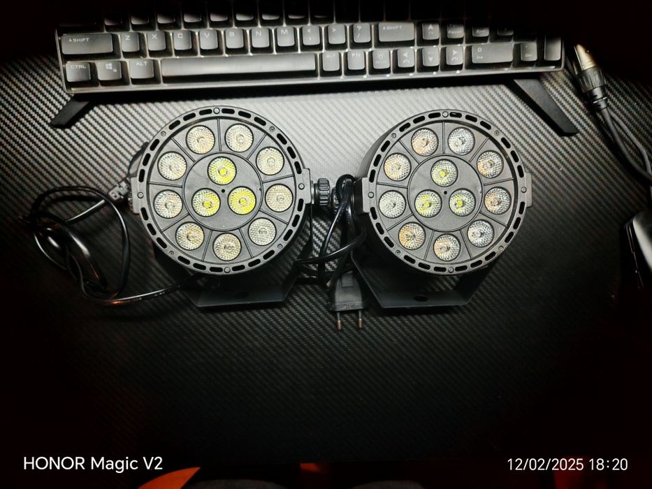 Set 2x Led Party Rgbw EuroLite