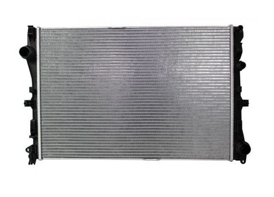 Radiator racire Mercedes Clasa C (W205), 03.2014-, C160/C180, motor 1.6 T, 95/115 kw, benzina, cutie manuala, cu/fara AC, 640x436x28 mm, SRLine, aluminiu brazat/plastic