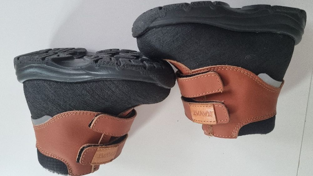 Ghete imblanite Kavat - maro/ negru