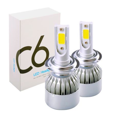 Kit becuri led auto cree C6 H1 H3 H4 H7 H8 H9 H11 BH3/9905 BH4/9006