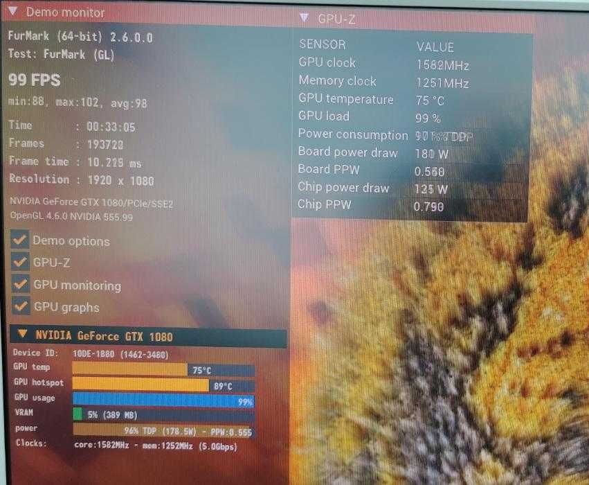 nVidia Geforce GTX 1080 8GB Founders Edition