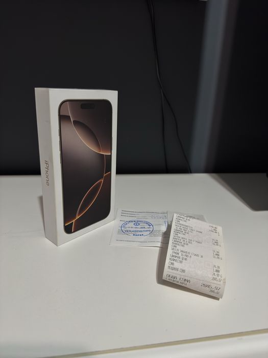 Като Нов iphone 16 pro max 256gb 200цикъла