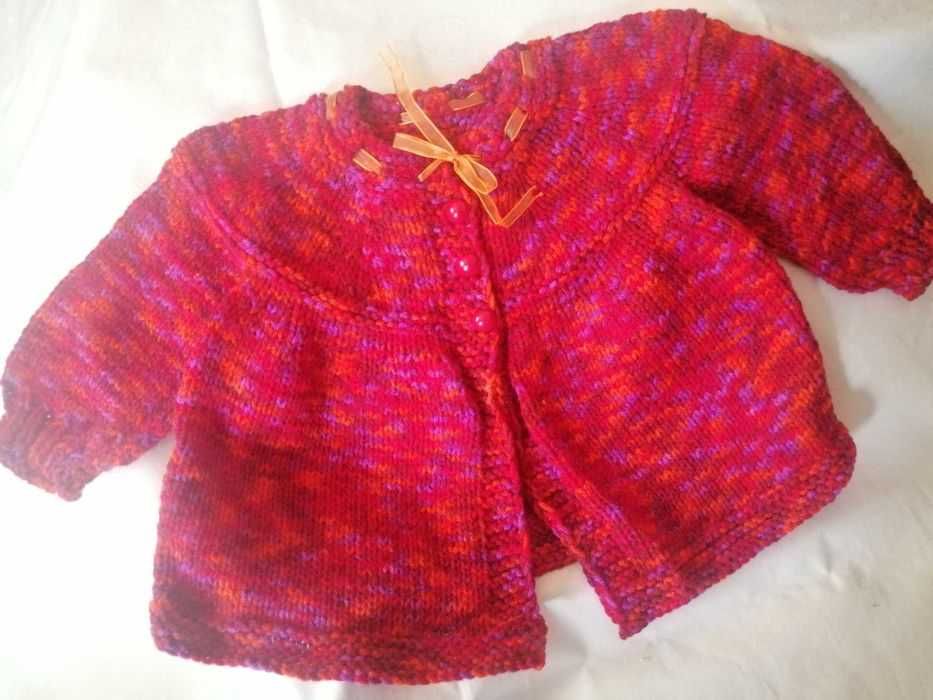Bluzita tricotata pentru bebeluși 0-3 luni