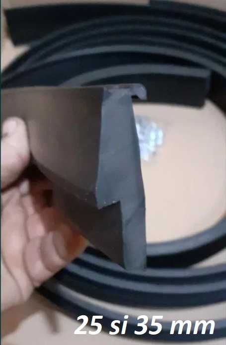 Overfendere universale cauciuc flexibile 25, 35, 50, 70, 100, 150 mm