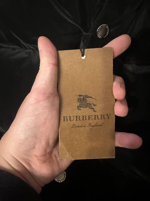 Burberry geaca neagra puffer de iarna marime S