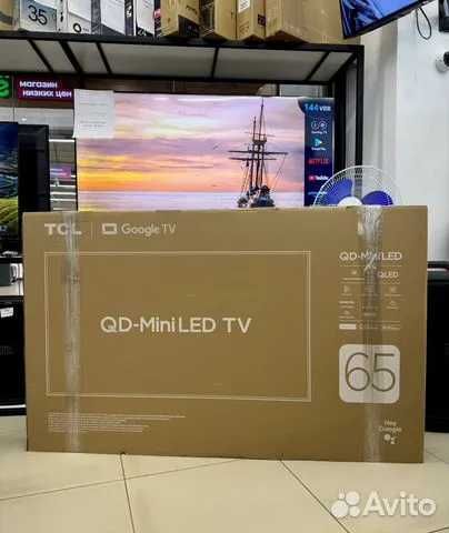 Телевизор TCL 55 C6К QD-Mini LED 4K Google TV доставка бесплатно