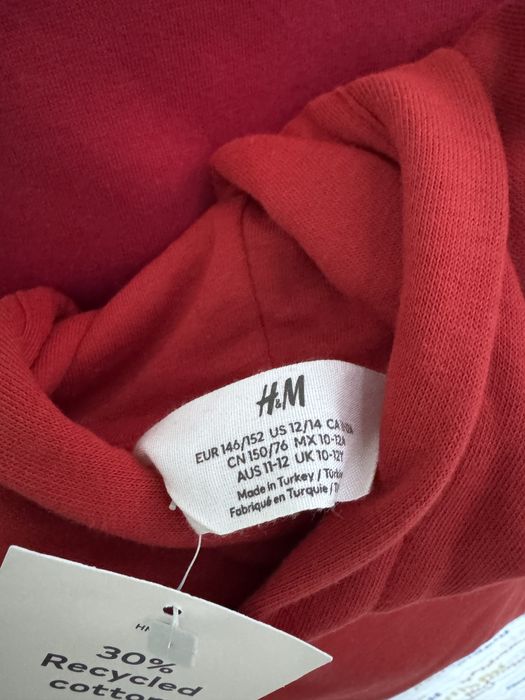 H&m х/б худи на 10-12 и 14+ лет