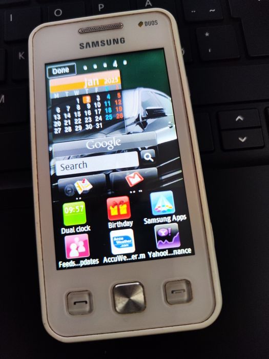 Samsung Star Duos 2 dual sim + Incarcator Samsung original micro usb