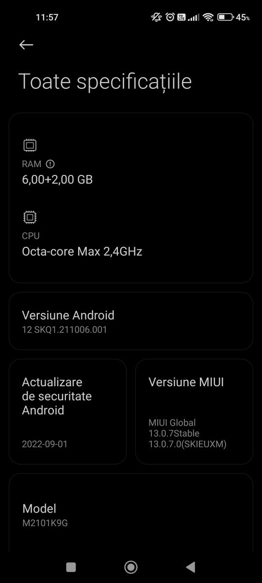 Xiaomi Mi 11 Lite 5G, Încă în garanție.