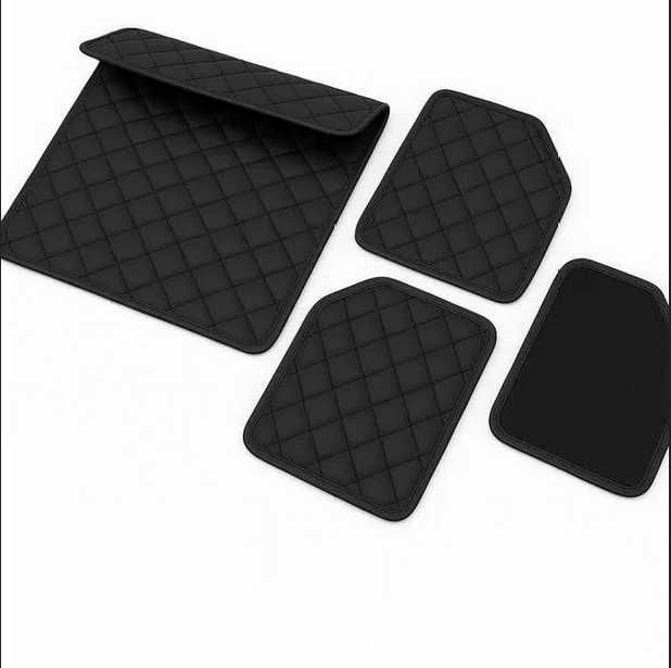 Сгъваема кожена кутия органайзер за багажник на кола