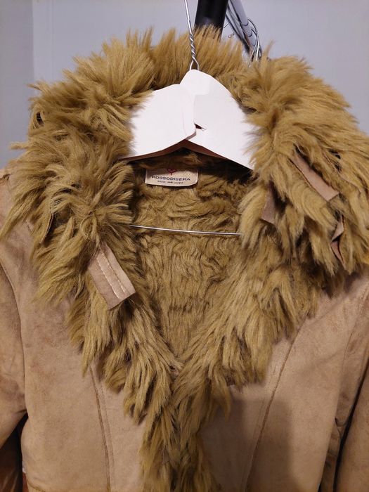 Palton lung tip cojoc de brand Rossodisera /Mango Guess Zara