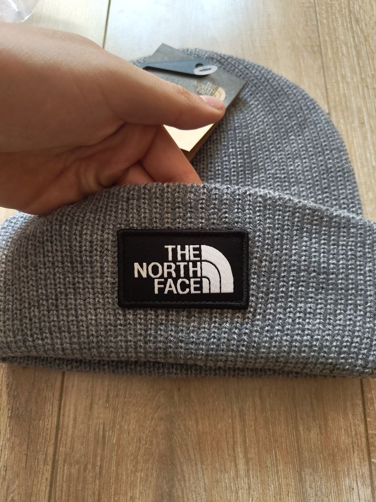 NOUA Căciulă fes beanie The North Face unisex mărime unica gri