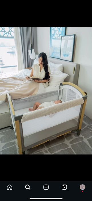 Манеж кроватка для малышей