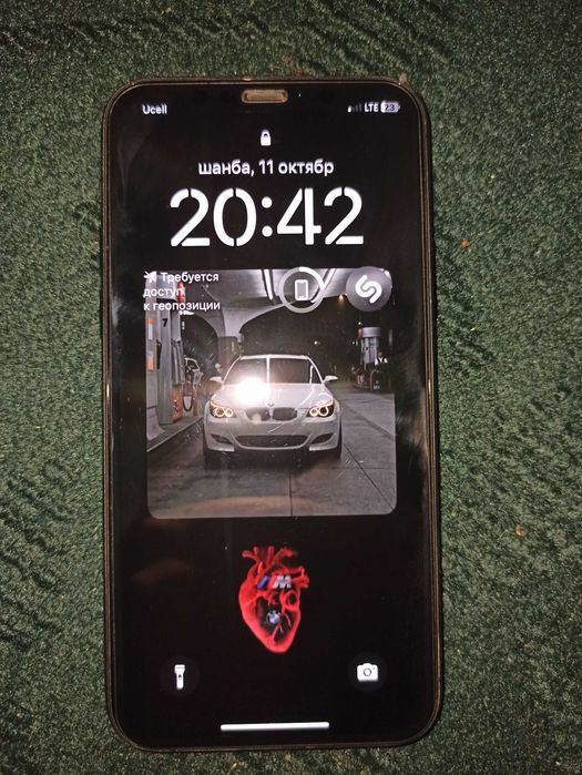 Model iPhone 11 pro yomkost 72 ochilmagan yaxshi holatda xotira 256