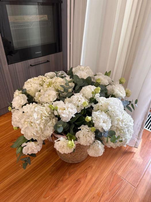 Цветы большой букет