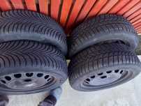 Jante tablă R16/anvelope M*S 205/55/R16.(600 lei negociabil)