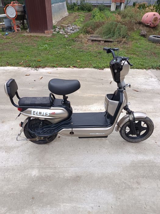 Scuter electric rdb sulina yg3, 25 km/h, baterie 50 km, scuter pedale