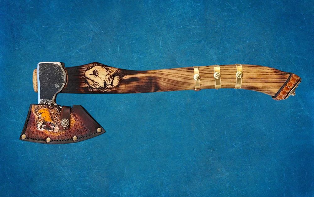 Брадва лъв топор секира къмпинг оборудване лов риболов