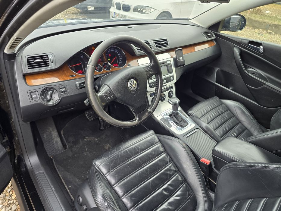 Vw Passat 2.0 D fab 2007 cutie automata piele,incalzire scaune,clima