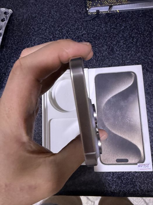 iphone 15 pro max pamit 256g yomkost 88 holati zor karopka dak bor