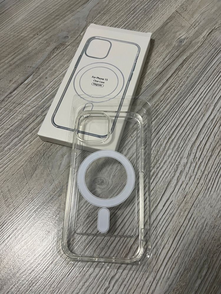 Husă MagSafe transparentă Apple iphone 15 /15 pro/15 pro max