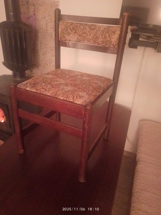 Разтегателна маса,с повдигателен механизъм +6 стола подарък