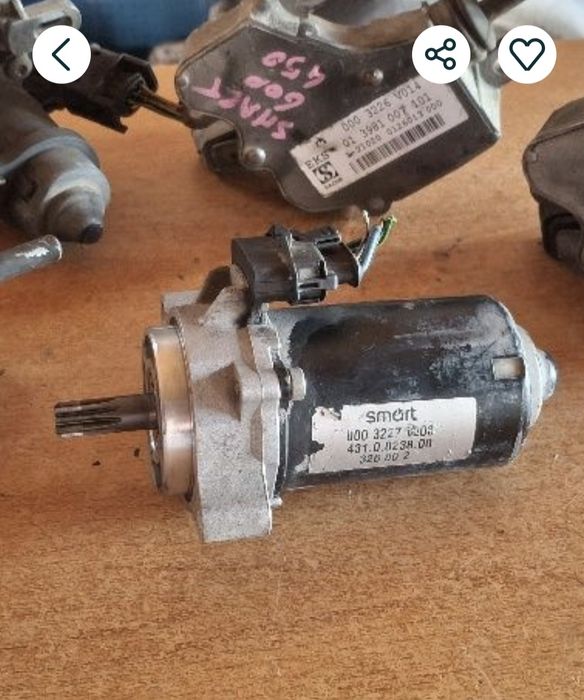 Electromotor Smart Fortwo 450 0.6i 0.7i 0.8D 1998-2003