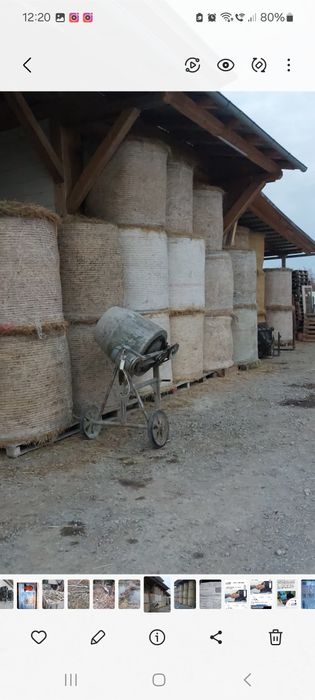 Baloti de fan rotunzi