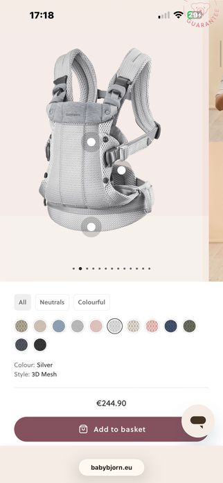 Baby Carrier Harmony-Baby Bjorn