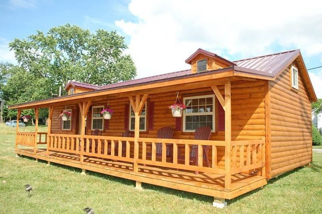 Vând și confecționez cabane din lemn