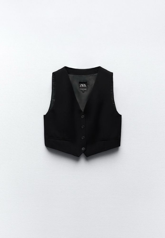 Черен елек от Zara