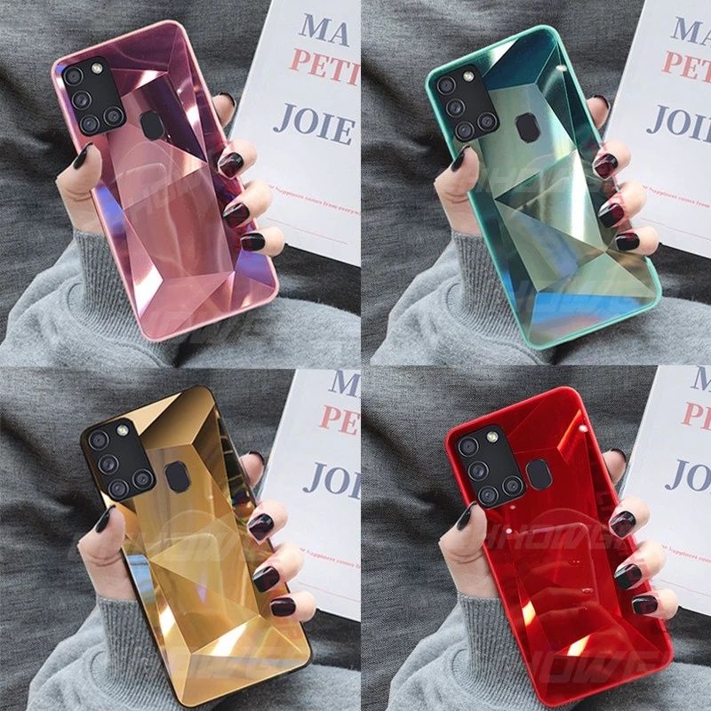 Husa cu textura diamant compatibil Samsung Galaxy A21s