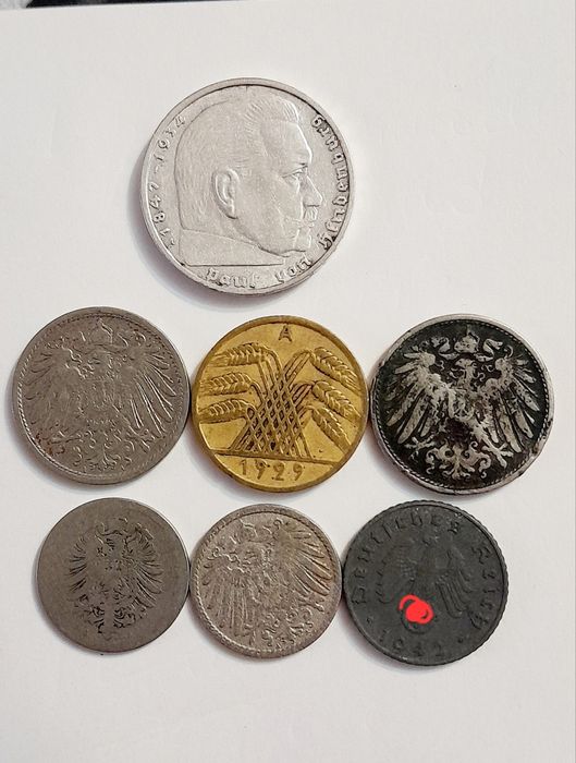 Lot 7 monede colectie  Germania