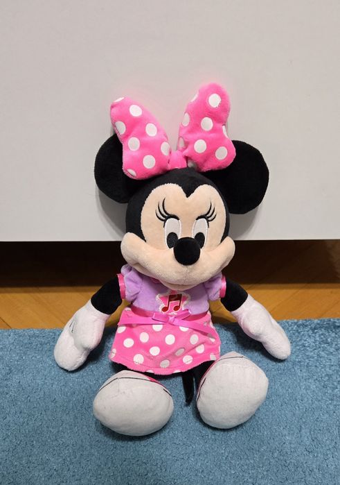Jucărie de pluș Disney Minnie Mouse cu Sunet 30 cm, în stare excelentă