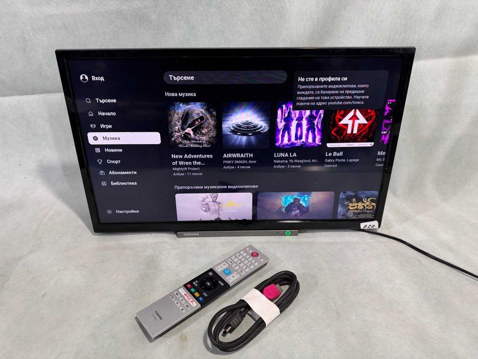 Телевизор - Toshiba 24 inch/ smart /  A20