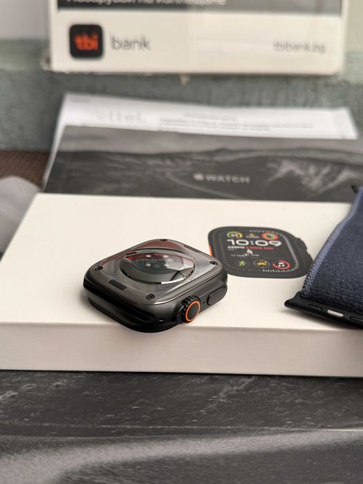 24мес Гар. Apple Watch ULTRA 2 Лизинг от 40лв/м 49mm Black Titanium