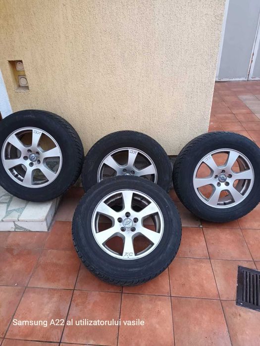 set 4 jante volvo xc60 2008-2017 235/65 R17 + anvelope iarna nokian