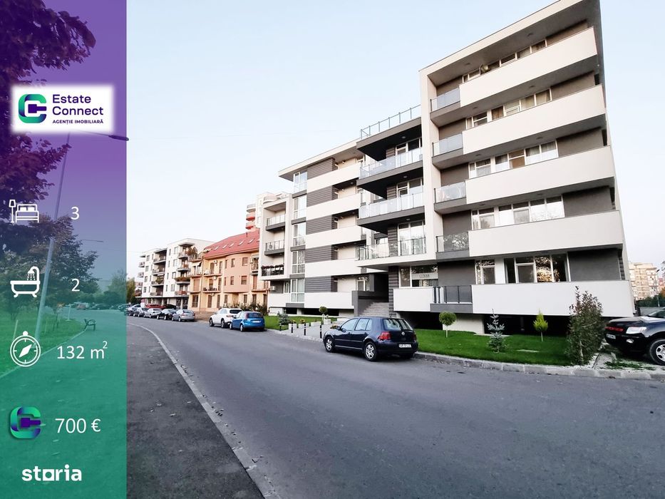 Penthouse de inchiriat, bloc nou+2 locuri de parcare - Micalaca 300