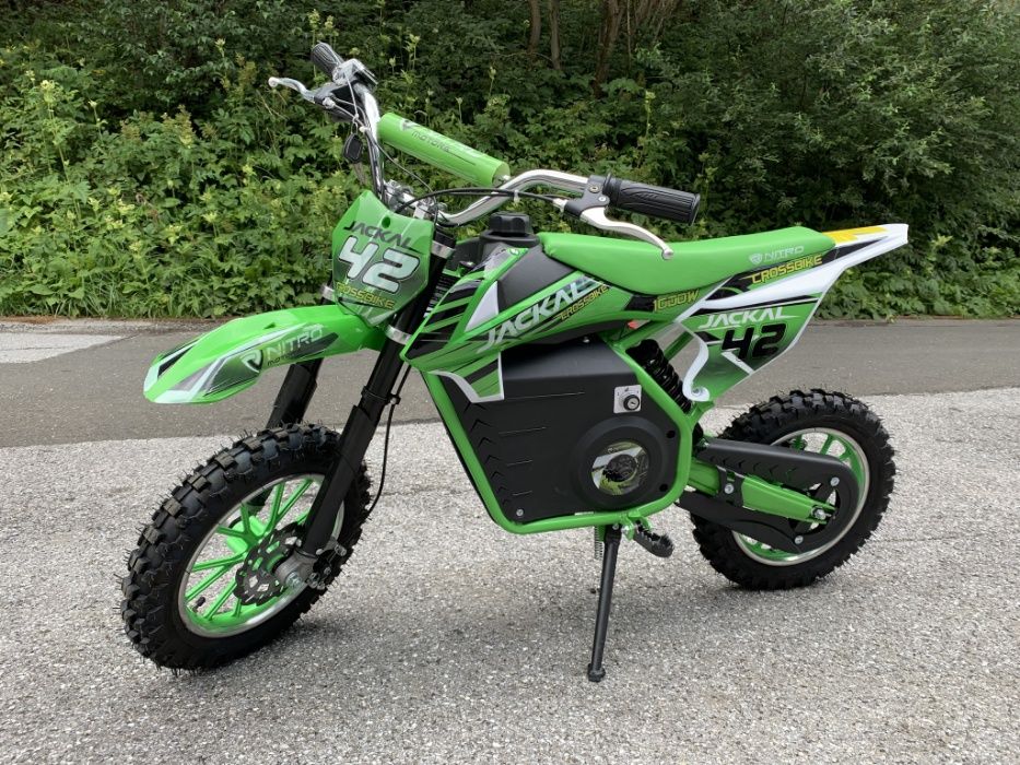 Motocicleta electrica pentru copii Eco Jackal 1000W Jackal #Verde