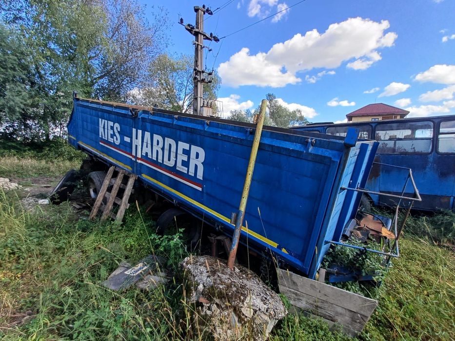 Semiremorca basculanta ,din aluminiu