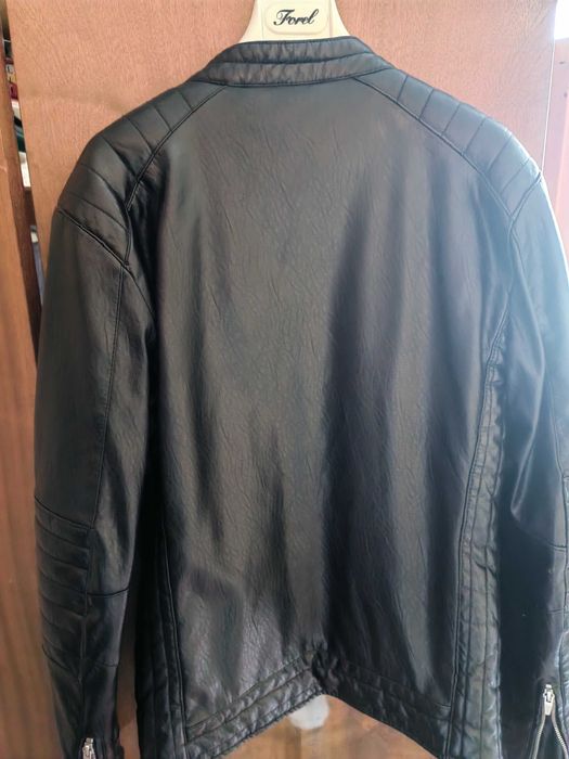 Кожено яке zara men