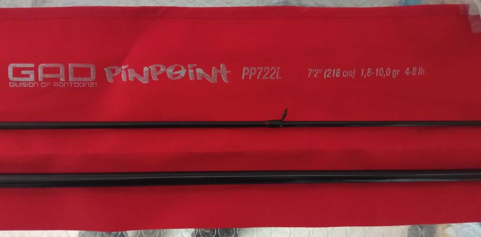 Въдица за спининг Pontoon21 GAD PinPoint 2,18m, 1.8-10.0g – PP722L