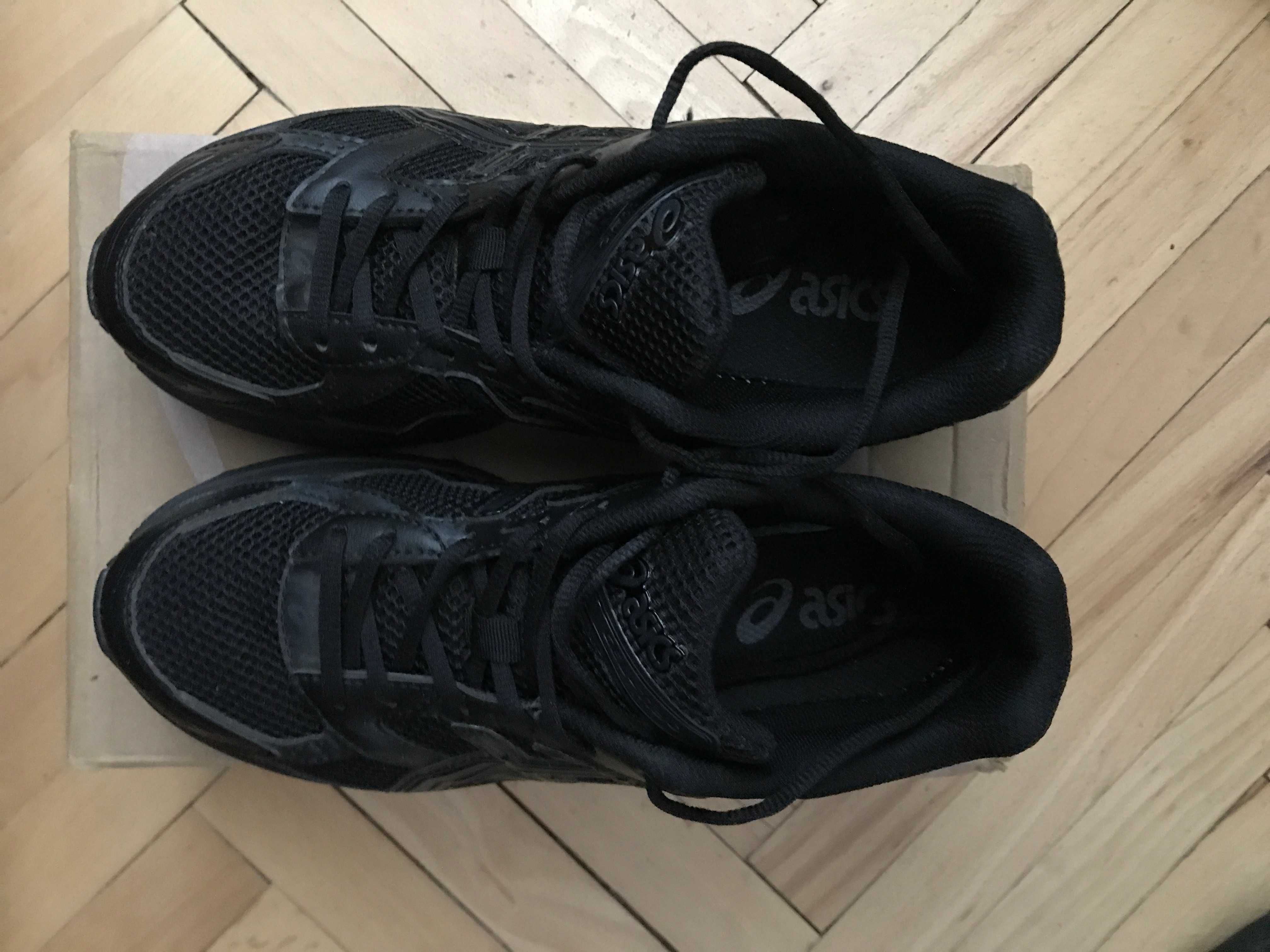 Asics GEL-1130 черни маратонки, мъжки обувки 42.5