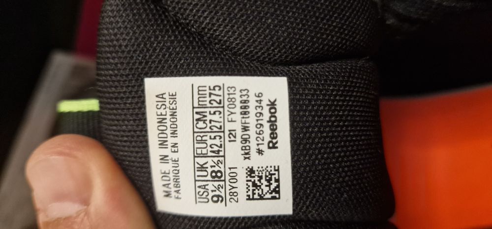 Vand Reebook  ZigDynamica