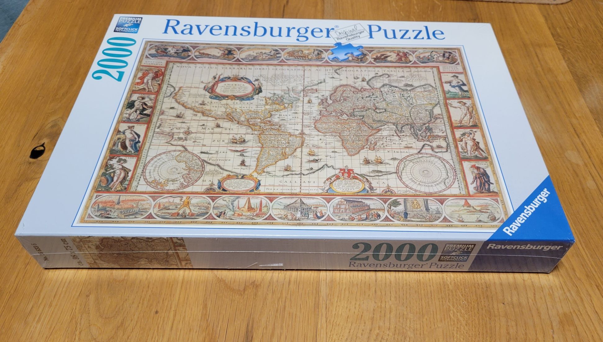 Нов неразопакован пъзел Пъзел Ravensburger 2000 части