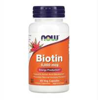 Biotin, биотин, 5000 мкг, 60 шт оригинал
