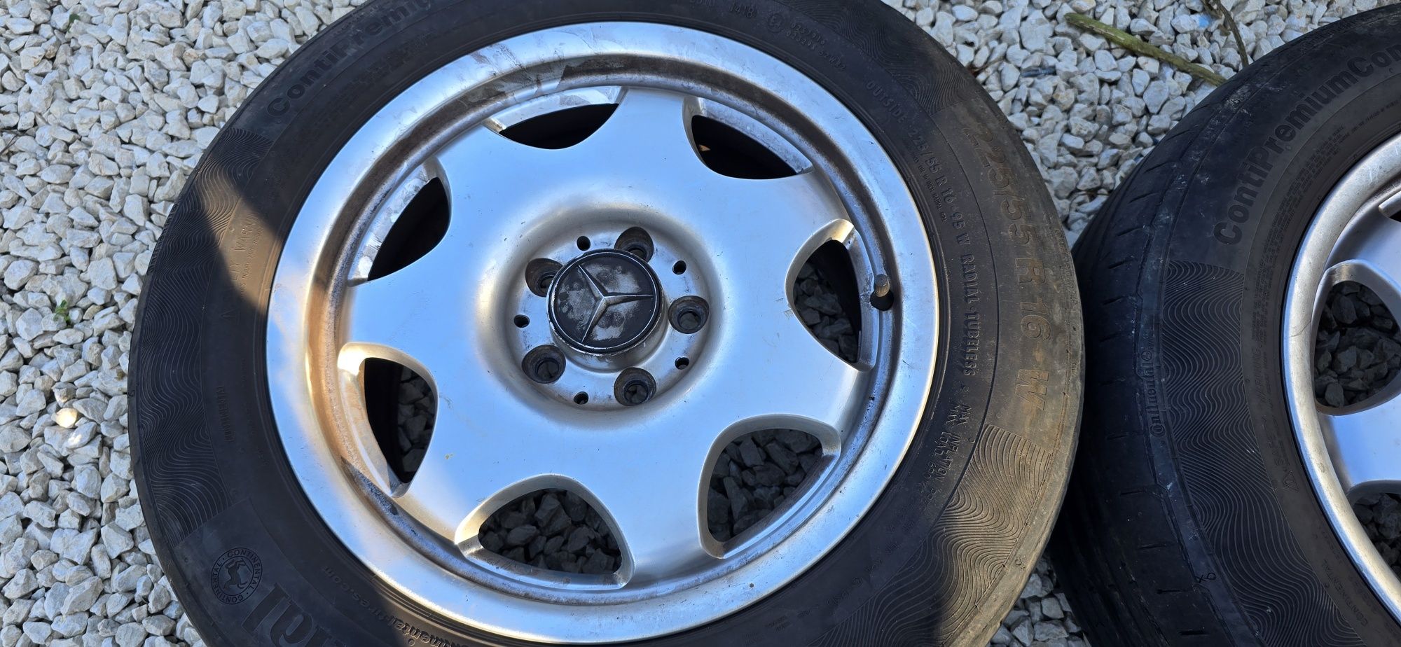 Оригинални 16 ки джанти MERCEDES w211 алуминиеви