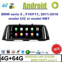 Navigatie BMW F10/F11, CIC/NBT,2011-2017 , Android 4/64GB