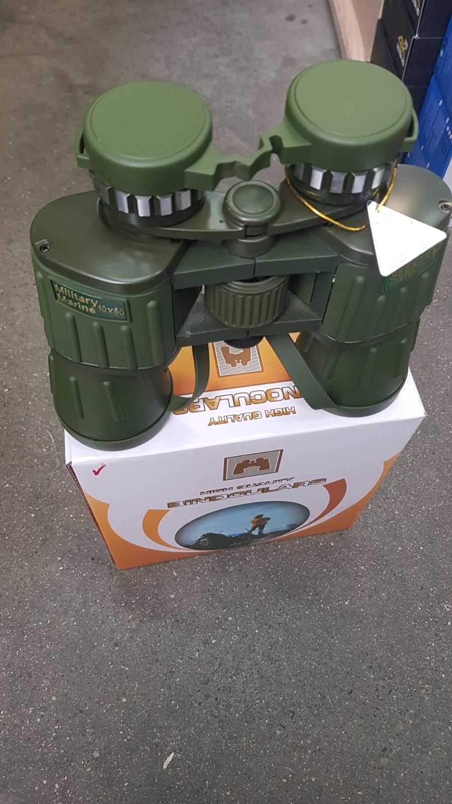 Висококачествен класически военен бинокъл 10 х 60